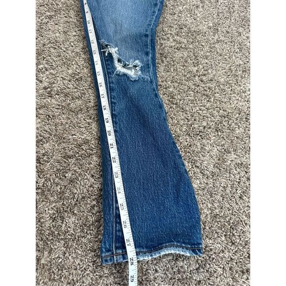 Abercrombie & Fitch Boyfriend Mid Rise Distressed Denim Jeans Women’s 24/00L - Picture 11 of 11